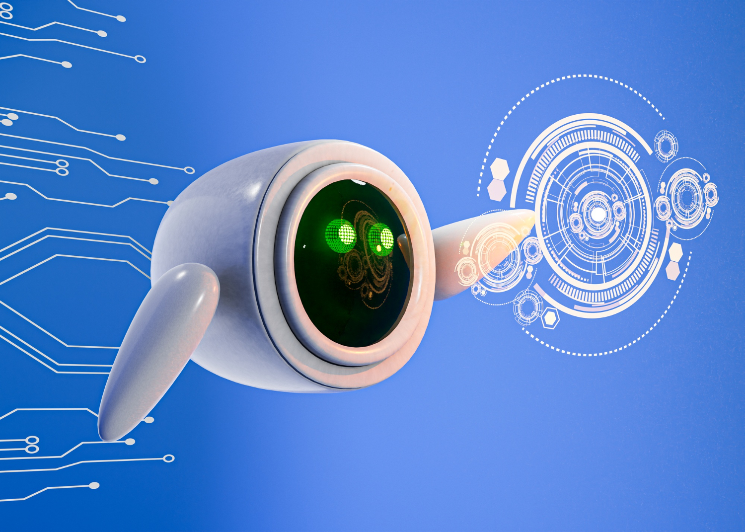 Абстрактное изображение искусственного интеллекта